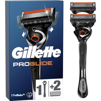 Gillette Fusion5 ProGlide + 2 ks hlavic
