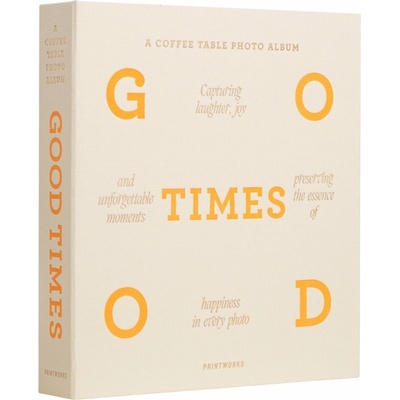 Fotoalbum GOOD TIMES, béžová, Printworks