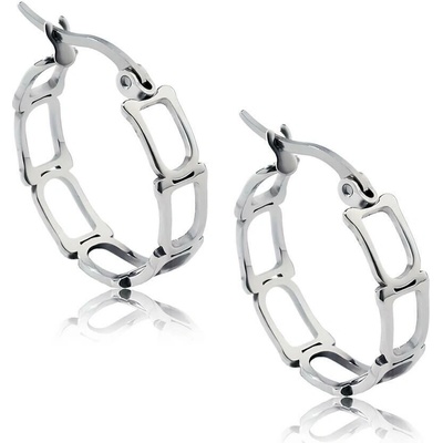 Elanis Jewel Kruhové náušnice Serenity z chirurgické oceli EJ00761