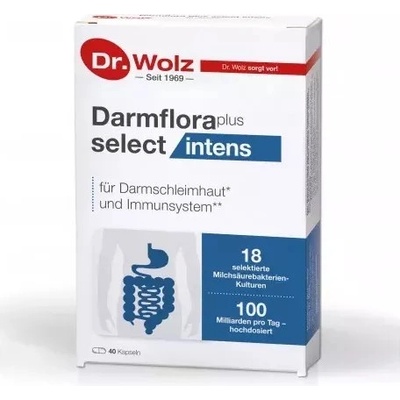 Dr. Wolz Darmflora plus select intens 80 kapsúl