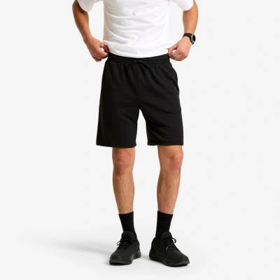 Domyos Pánske fitness šortky Essentials čierne