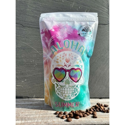 Los Muertos Výběrová káva Aloha Summer jemně mletá espresso 75 g