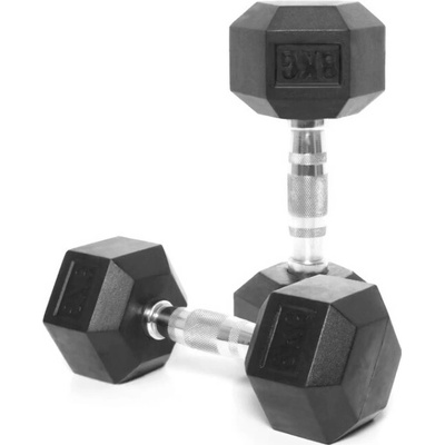 TRINFIT HEXA Jednoruční pogumovaná 8 kg