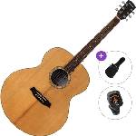 Pasadena PJ-300 Standard SET Natural Satin Джъмбо китара