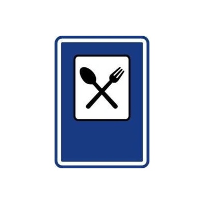 Dopravní Značka IJ11a Restaurace
