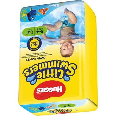 Huggies Little Swimmers 3-4 jednorázové do vody 7-15 kg 12 ks