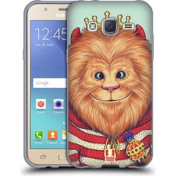 Pouzdro HEAD CASE Samsung Galaxy J5, J500, (J5 DUOS) vzor Kreslená zvířátka lev