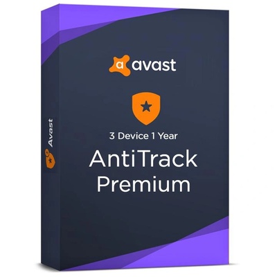 Avast Antitrack Premium - 3 PC / 1 година електронен лиценз