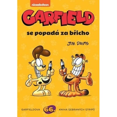 Garfield se popadá za břicho 66