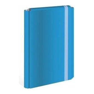 Interdruk Briefcase with eraser A4 hard cover blue