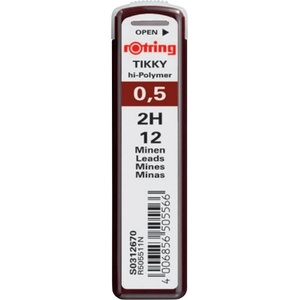  Графити Rotring Hi Polymer 2H 0.5 mm (2H 0)
