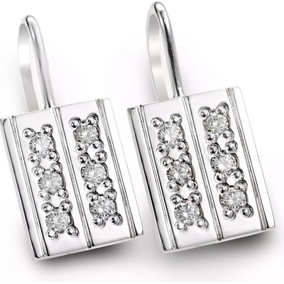Stuchlík zlaté s diamanty 023601