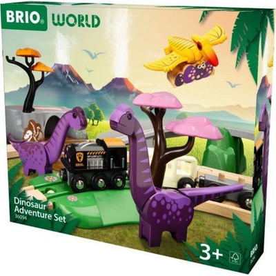 Brio 36094 Dinosauří dobrodružná sada – Zboží Dáma