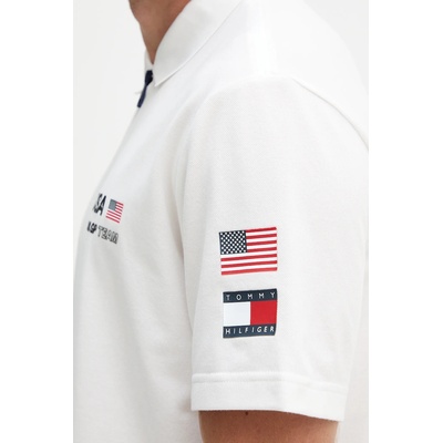 Tommy Hilfiger Тениска с яка Tommy Hilfiger x SAIL GP (MW0MW41415)