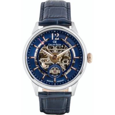 Carl von Zeyten Häusern Мъжки часовник Carl von Zeyten Schramberg Automatic CVZ0080BLRS (CVZ0080BLRS)