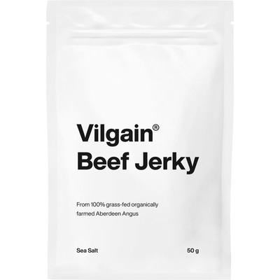 Vilgain Beef Jerky BIO mořská sůl 50 g – Zboží Dáma
