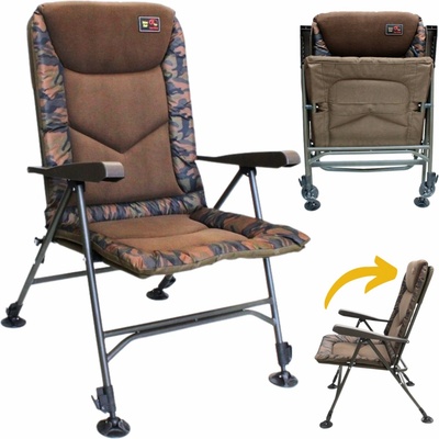 Zfish Křeslo Deluxe Camo Chair – Sleviste.cz