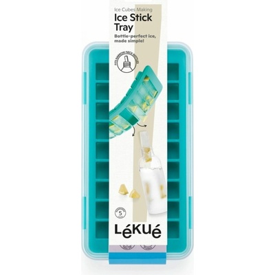 Lékué Forma na ledové tyčinky s víčkem - Turquoise