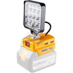 Baukraft Лампа акум. 18V 16 LED 2USB Solo BK-CWL01 131301 Baukraft (131301)