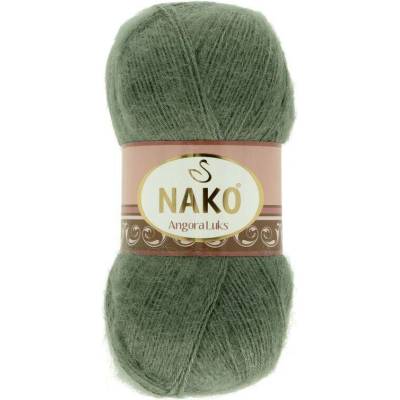 Nako Angora Luks 01631 světlá army