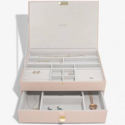 Stackers šperkovnice se šuplíky 3v1 Blush Supersize Mix růžová 76248
