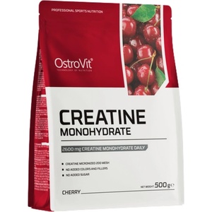 OstroVit Creatine Monohydrate Powder - Ultra Micronized [500 грама] Череша