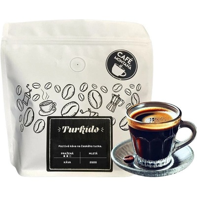 Café Montaña Turkído pro tradičního českého turka Standardní mletí 250 g