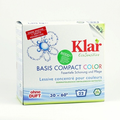 Klar Color prací prášek na barevné prádlo 1,375 kg