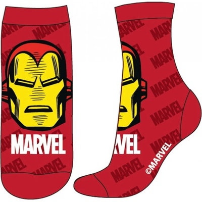 E plus M Chlapčenské ponožky Avengers MARVEL Červená