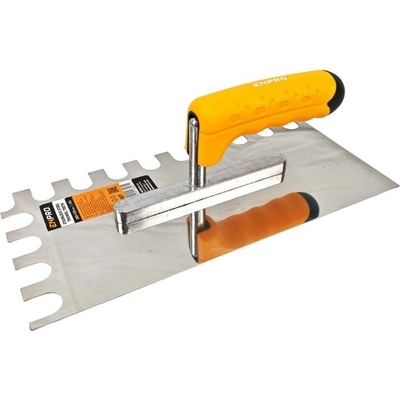 Hladítko nerez, zub 16 mm, 280 x 130 mm, gumová rukojeť, ENPRO – Zbozi.Blesk.cz