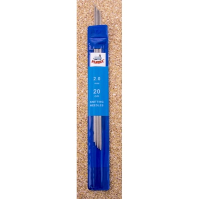 Jehlice ponožkové 20 cm/5 ks hliníkové Varianta: 2 – Hledejceny.cz