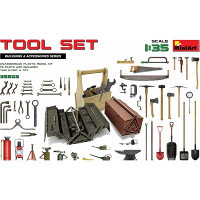 Miniart Tool Set 1:35