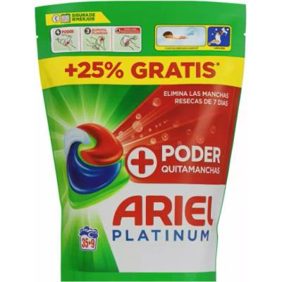 Ariel Platinum +Pods kapsule na pranie s odstraňovačom škvŕn 44 PD