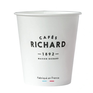 Cafes Richard Картонени чаши - Ристрето - 70 мл. - 80 бр