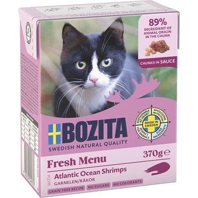 Bozita Cat kousky v omáčce krevety 12 x 370 g