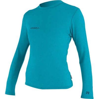 O'Neill Wms TRVLR Hybrid LS Sun Shirt TURQUOISE