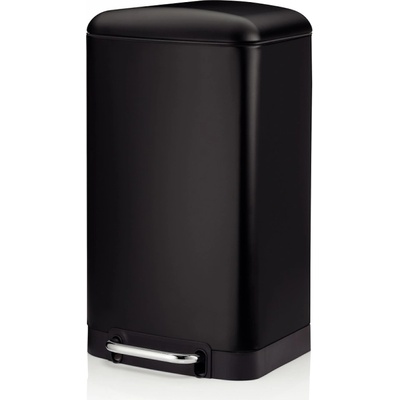 Kela Кош за отпадъци с педал Davino - черен - 30 л (KELA 10923)