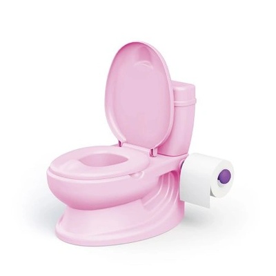 Dolu - Гърне - тоалетна чиния със звук - розова 7252