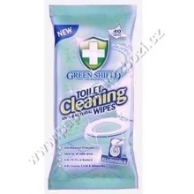 Green Shield Toilet Cleaning vlhčené ubrousky na povrchy WC 40 ks