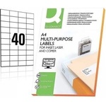 Q-Connect Labels Q-Connect A4 52.5x29.7mm white (100)