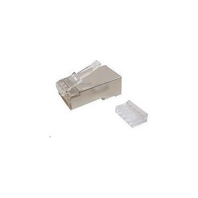 Solarix Konektor RJ45 CAT6 STP 8p8c stíněný skládaný na licnu / 100 ks KRJ45/6SH 11238904
