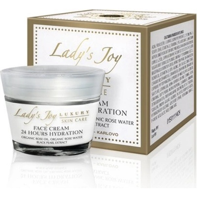 Bulgarian Rose Karlovo Lady's Joy Luxury Face Cream 24h Hydration - Крем за лице 24 часа хидратация 50мл