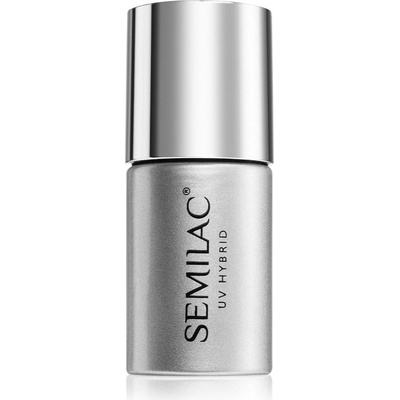 Semilac Paris UV Hybrid Top vrchní gelový lak pro ochranu a lesk bez výpotku 7 ml