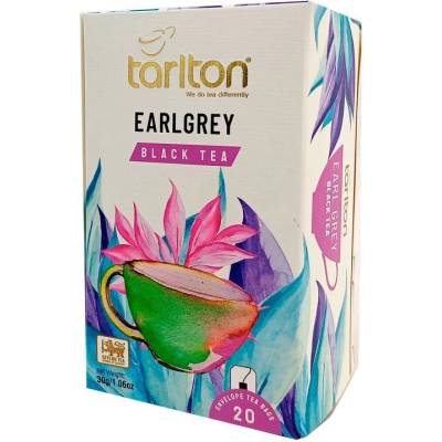TARLTON Black Earl Grey přebal 20 x 1,5 g