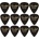 Fender 351 Medium Black 12 Перце за китара (1980351806)