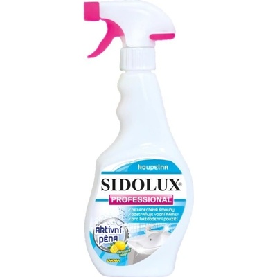 Sidolux Professional koupelna čistič s aktivní pěnou 500 ml