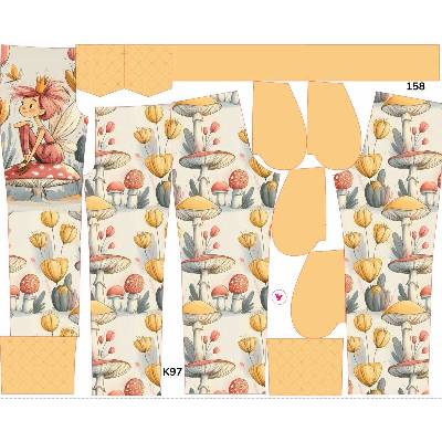 Takoy Panel se střihem rozšířené softshellové kalhoty víla Rosa 158 - Jarní softshell