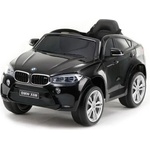 BMW Акумулаторен джип Moni - BMW X6M, кожена седалка JJ2199, черен (107635)