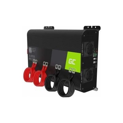 Green Cell PRO 2000W/4000W 12V to 230V Pure Sine Volt Car Voltage Converter Inverter Converter Pure Sine Wave Power Solar Inverter DC AC Converter Current Converter Caravan Car Charger