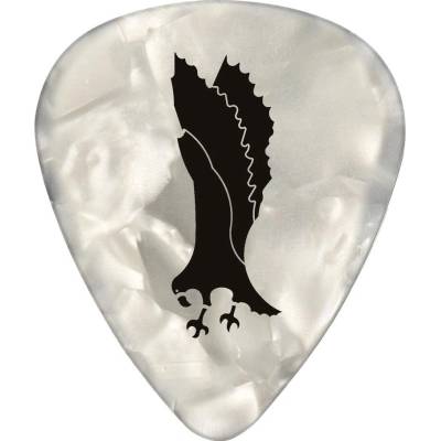 PRS Celluloid Picks, White Pearloid Heavy